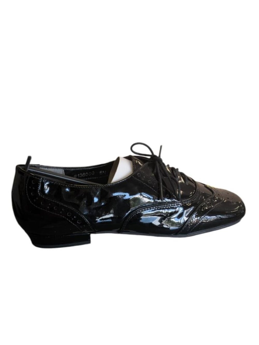 Mark Lemp Classics Womens Jake Square Toe Oxfords Black, Size 6 - O